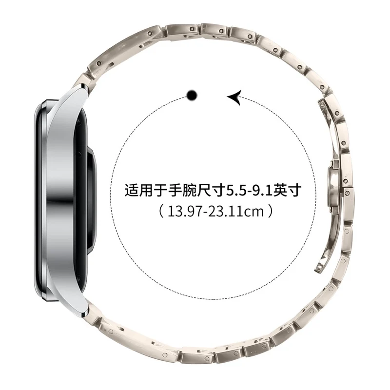 Sehr Schön Honor MagicWatch 2 46mm Metall Armband