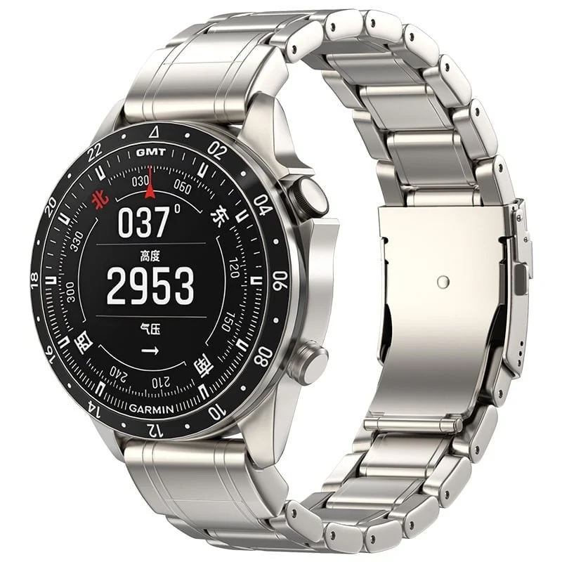 Garmin Fenix 9 Pro - 51mm Premium Titanarmband (Titan)