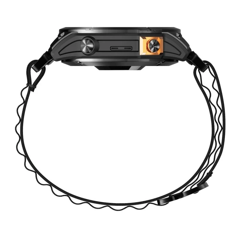 Garmin Fenix 9 - 51mm Alpine Nylon Armband (Schwarz)