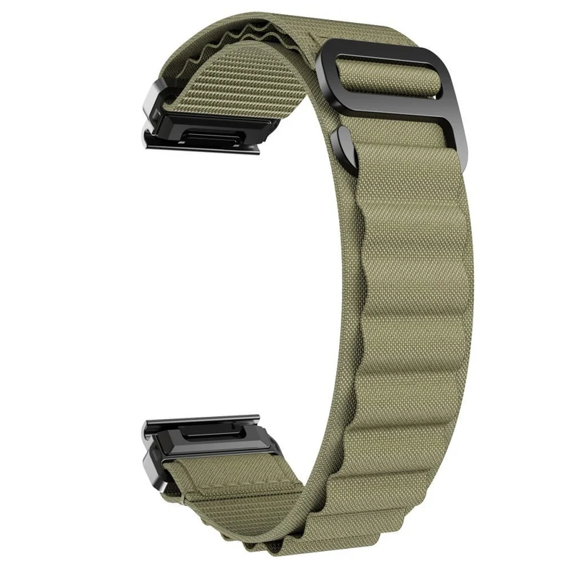 Garmin Fenix 9 Pro - 51mm Alpine Nylon Armband (Armeegrün)