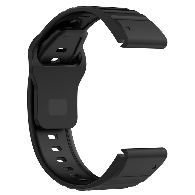 Garmin Fenix 9 - 51mm Outdoor Silikonarmband (Schwarz)