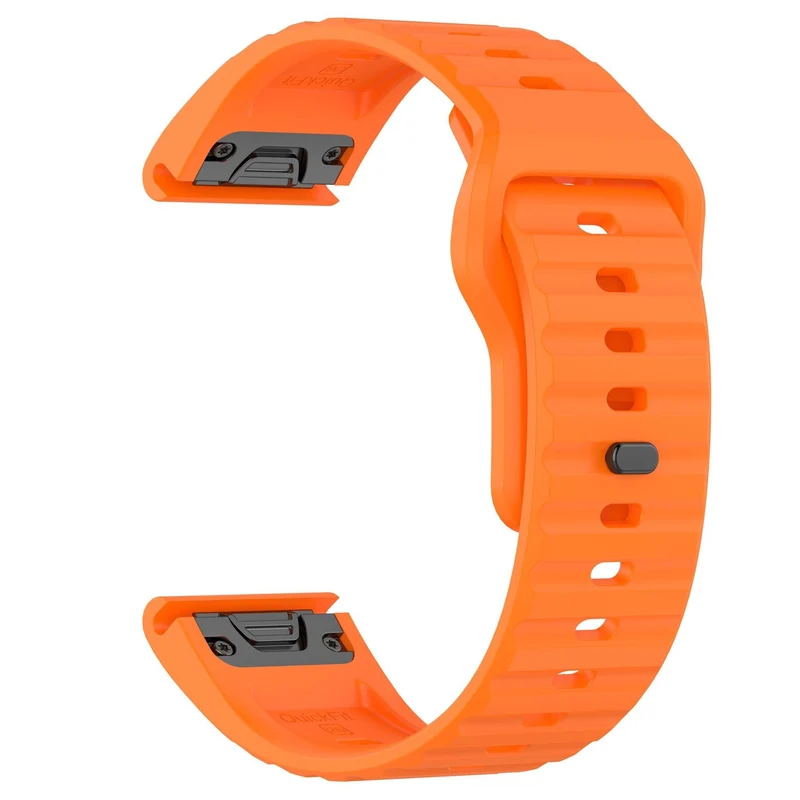Garmin Fenix 9 Pro - 51mm Outdoor Silikonarmband (Orange)
