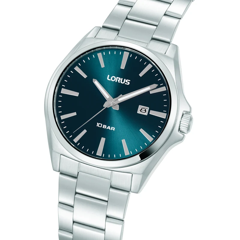 Lorus Sport RH947SX9 Herren Armbanduhr • Mineralglas • Edelstahlarmband
