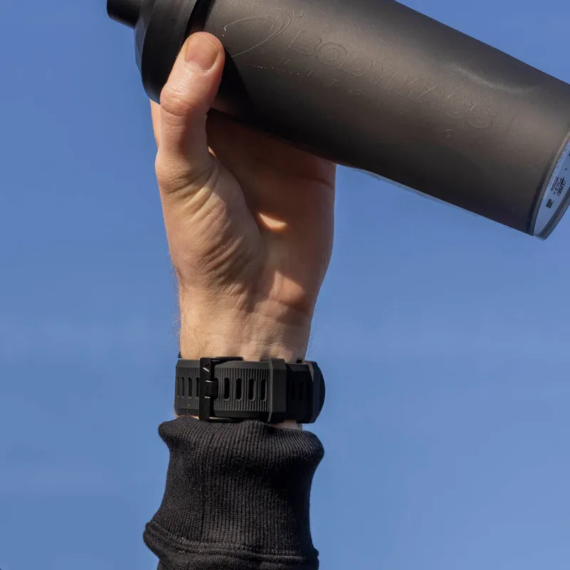 Garmin Fenix 9 - 51mm Silikonarmband (Schwarz)