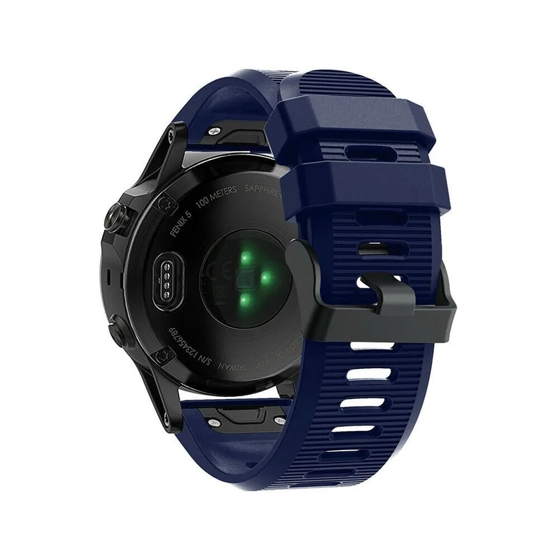 Garmin Fenix 9 Pro - 51mm Silikonarmband (Dunkelblau)