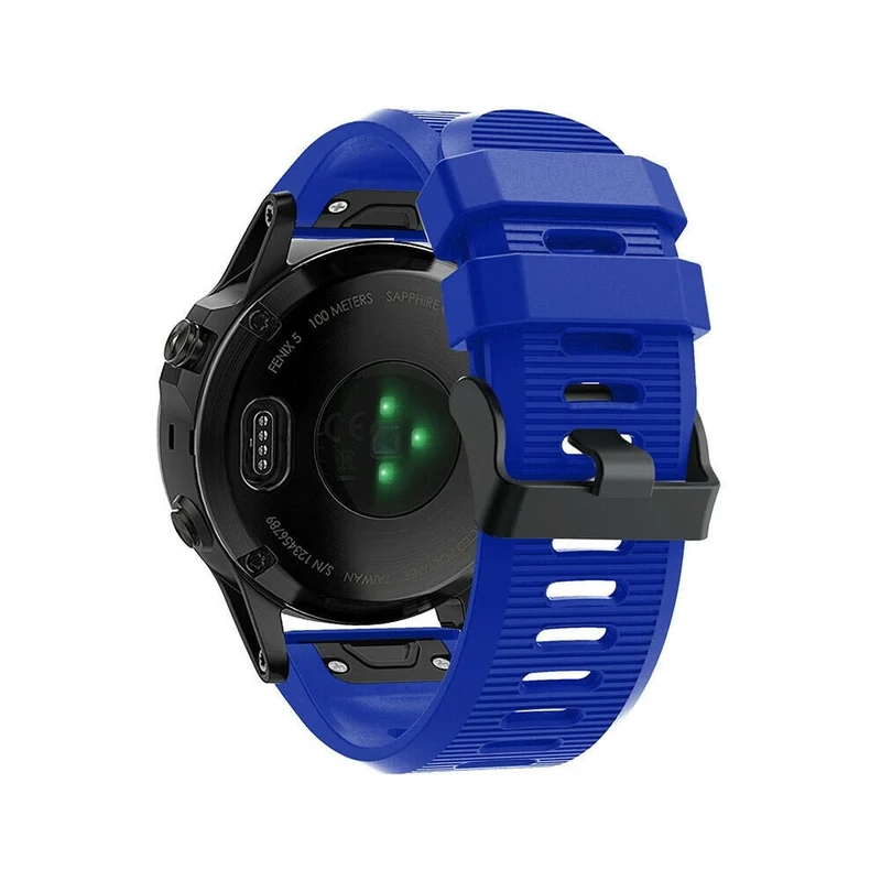 Garmin Fenix 9 - 51mm Silikonarmband (Blau)