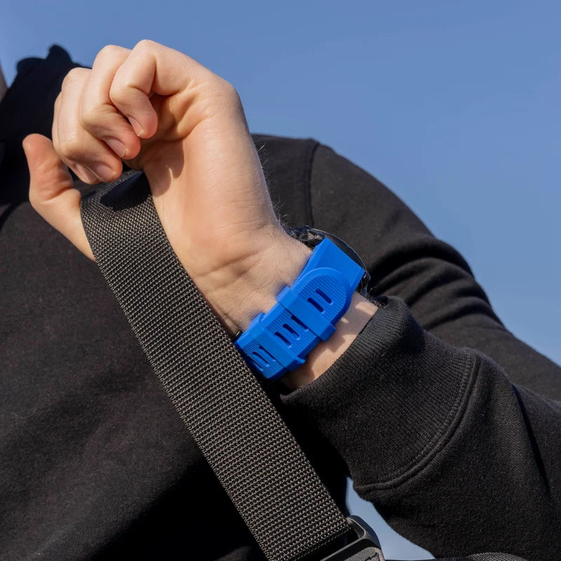 Garmin Fenix 9 - 51mm Silikonarmband (Blau)