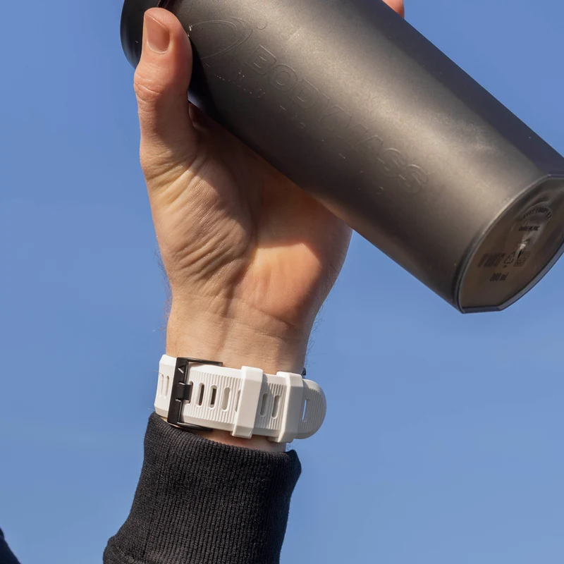 Garmin Fenix 9 - 51mm Silikonarmband (Weiß)