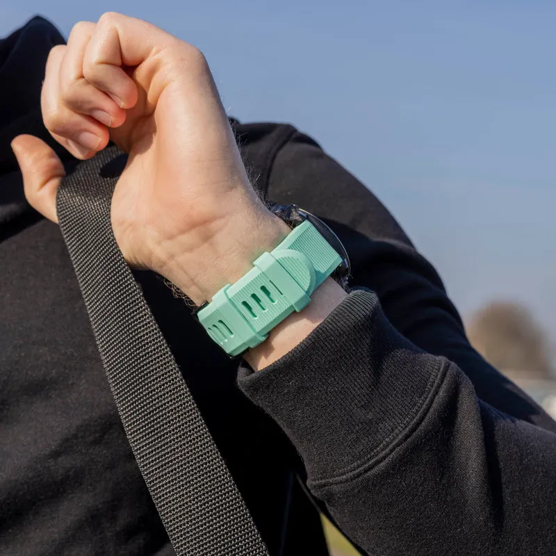 Garmin Fenix 9 Pro - 51mm Silikonarmband (Aqua)