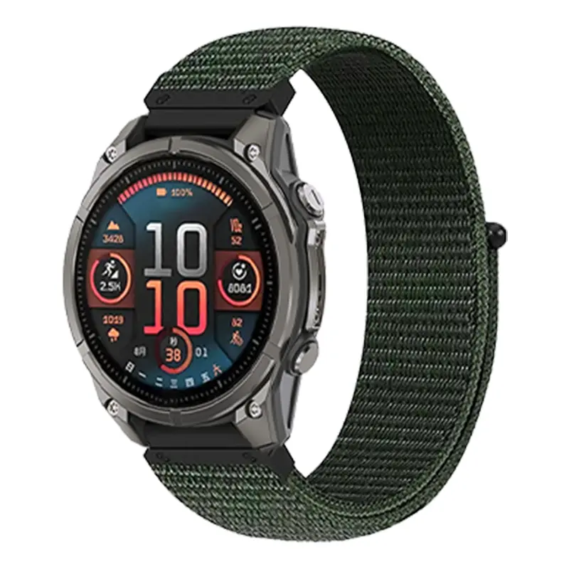 Garmin Instinct 2x Premium Nylon Armband (Grün)