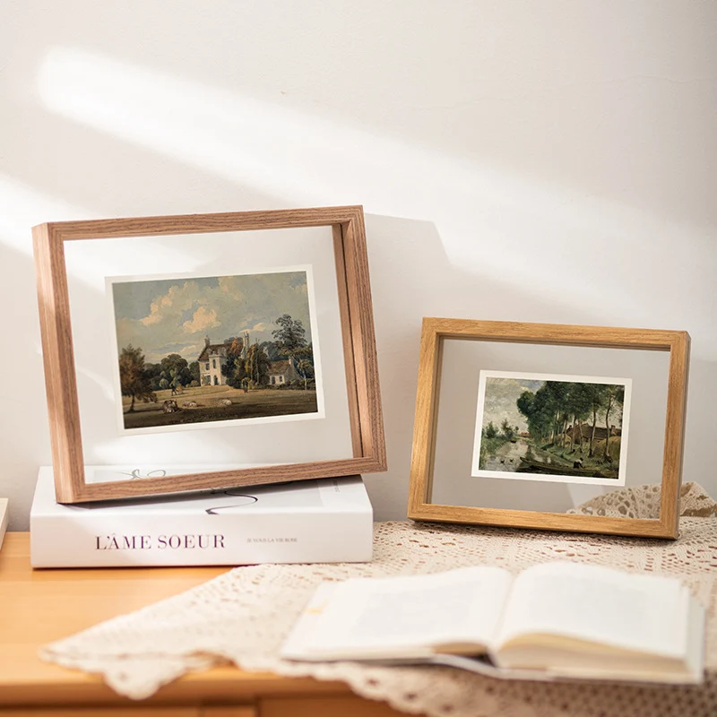 Botanische Illustrationswandkunstrahmen