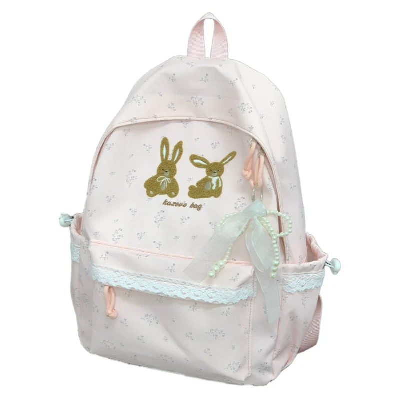 Cute Bunny-Themed Casual Backpack Karnz