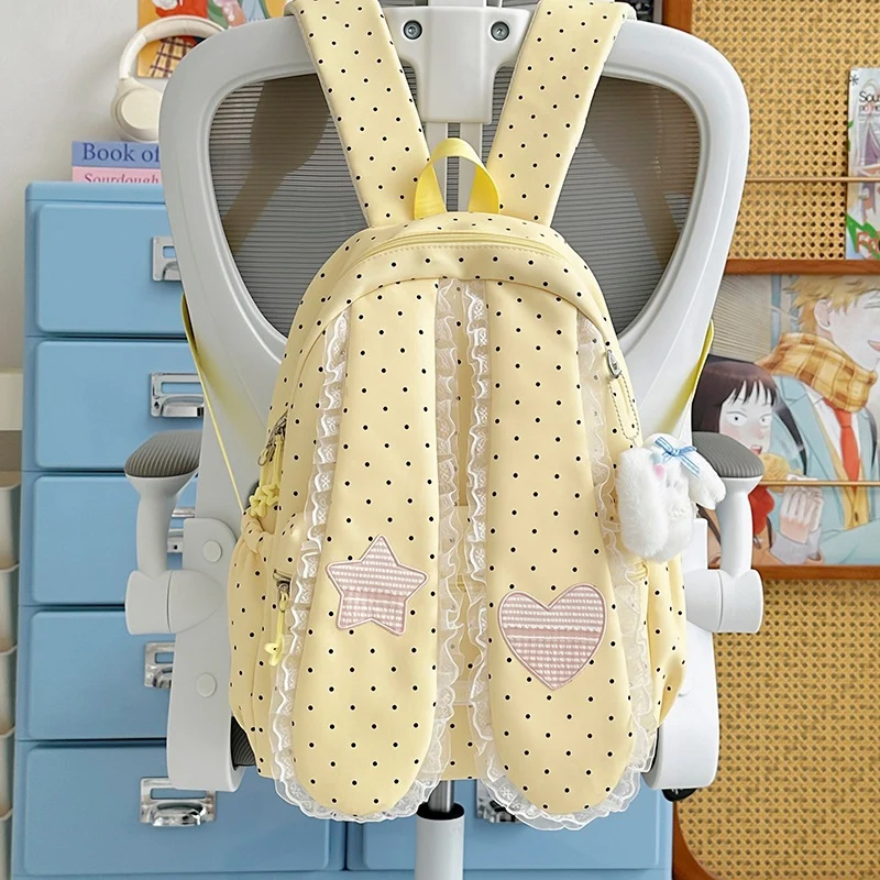 Cute Bunny-Ohr Zugbeutel Rucksack Karnz