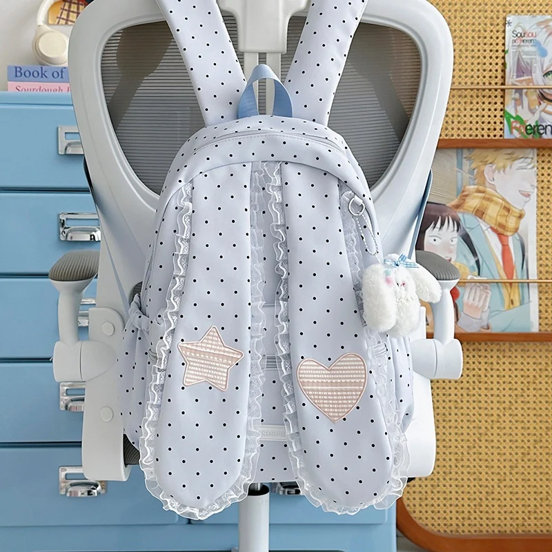 Cute Bunny-Ohr Zugbeutel Rucksack Karnz