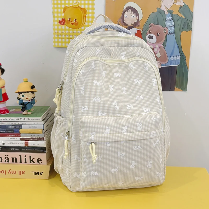 Niedliches, mit Schleifen verziertes Casual-Rucksack Karnz