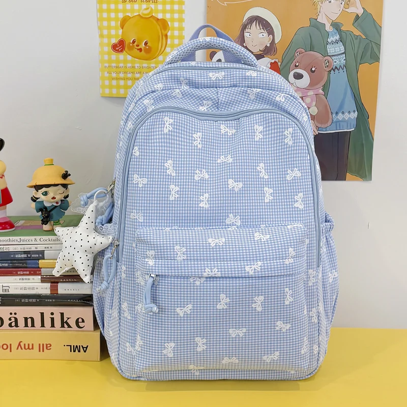 Niedliches, mit Schleifen verziertes Casual-Rucksack Karnz
