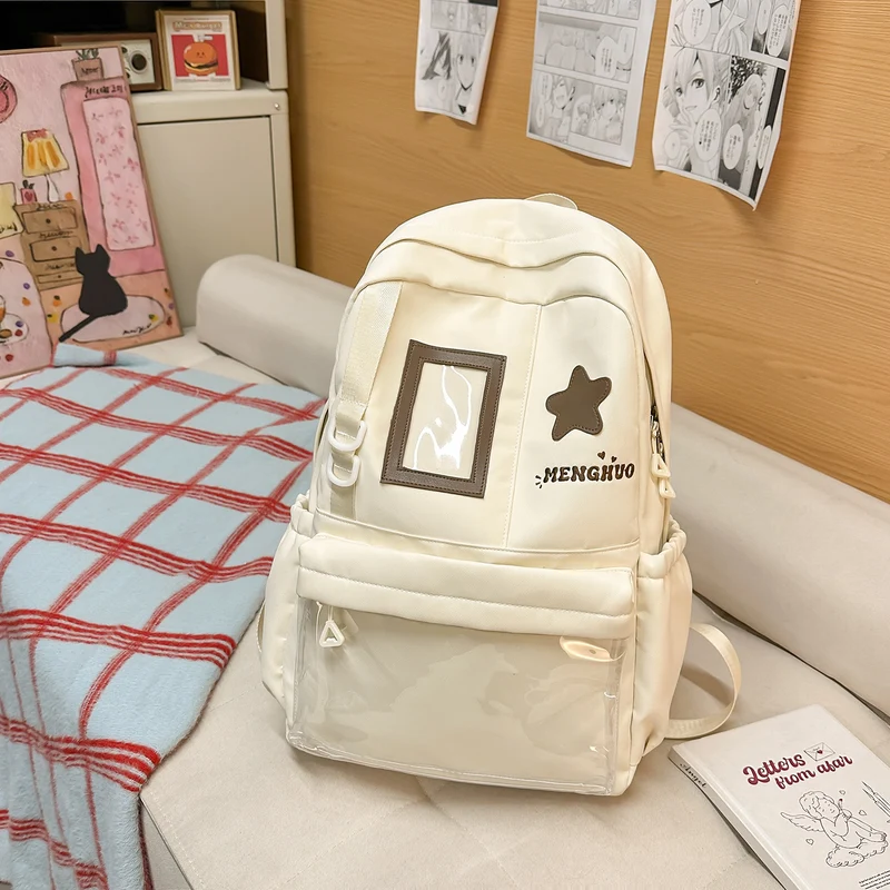Gemütlicher Plüsch-Rucksack mit Sternenverzierung Karnz