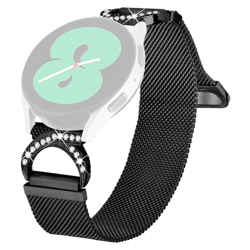 Sehr Elegant Garmin Forerunner 158 / Garmin Approach S40 Metall Und Strass Universell Armband