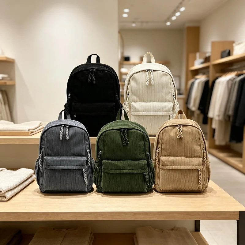 Corduroy Chic Rucksack Karnz