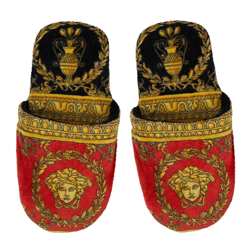 Versace Hausschuhe Frottee I Love Baroque