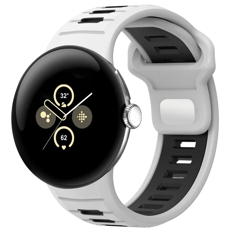 Absolut Elegant Google Pixel Watch 3 XL 45mm Silikon Armband