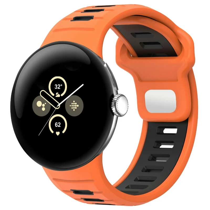 Absolut Elegant Google Pixel Watch 3 XL 45mm Silikon Armband