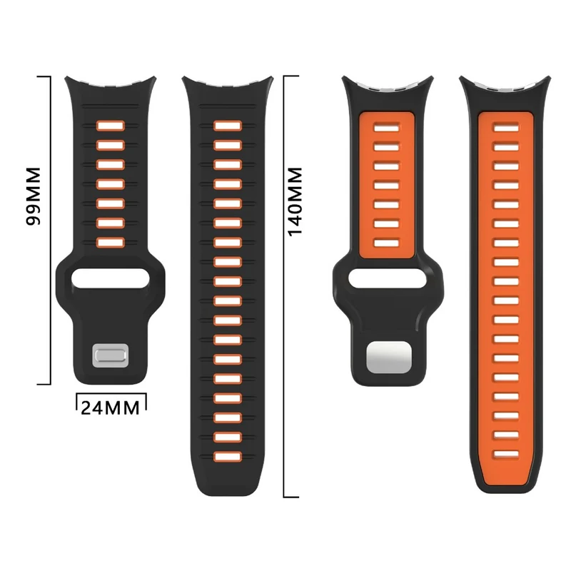 Absolut Elegant Google Pixel Watch 3 XL 45mm Silikon Armband