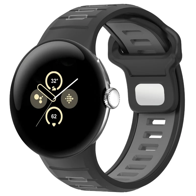 Absolut Elegant Google Pixel Watch 3 XL 45mm Silikon Armband