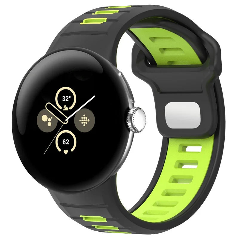 Absolut Elegant Google Pixel Watch 3 XL 45mm Silikon Armband