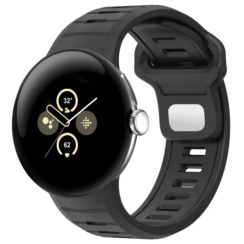 Absolut Elegant Google Pixel Watch 3 XL 45mm Silikon Armband