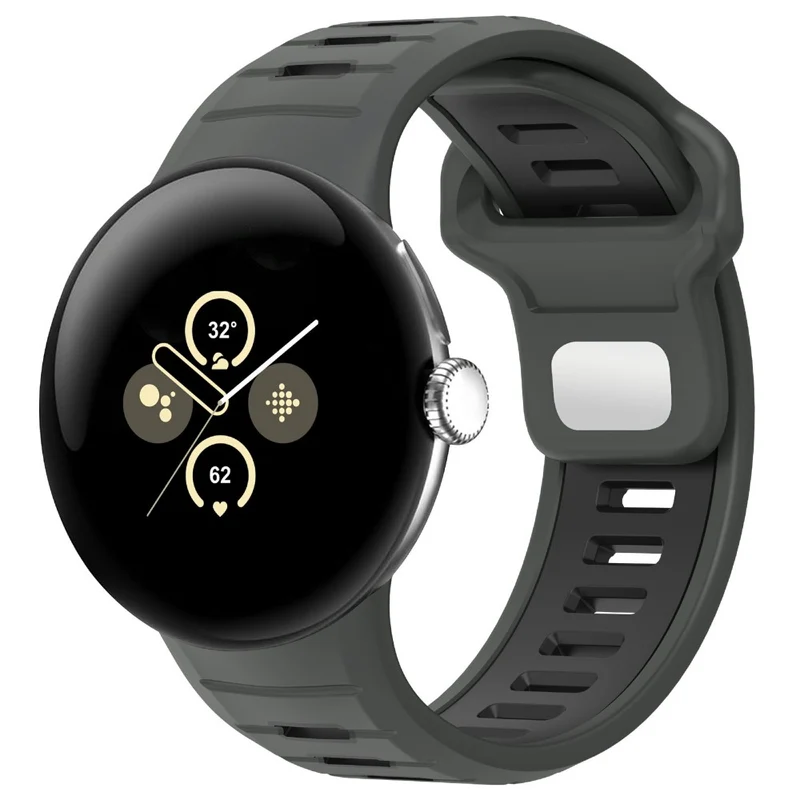 Absolut Elegant Google Pixel Watch 3 XL 45mm Silikon Armband