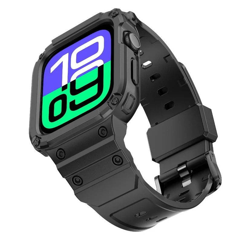 Stilvoll Apple Watch Series 10 46mm Silikon Armband
