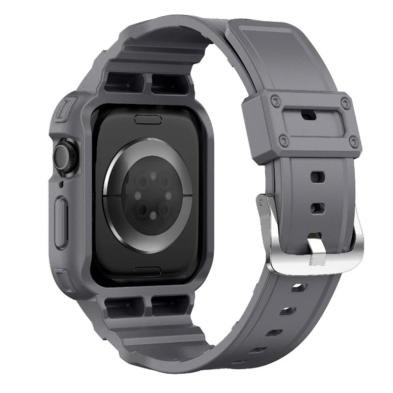 Stilvoll Apple Watch Series 10 46mm Silikon Armband