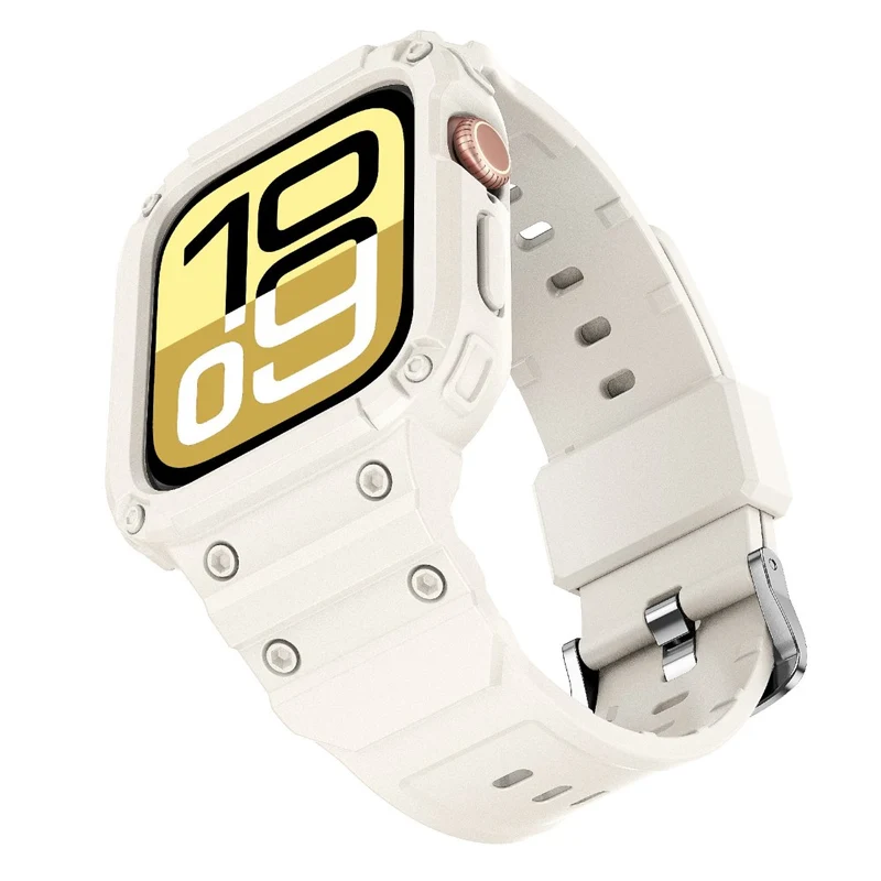 Stilvoll Apple Watch Series 10 46mm Silikon Armband