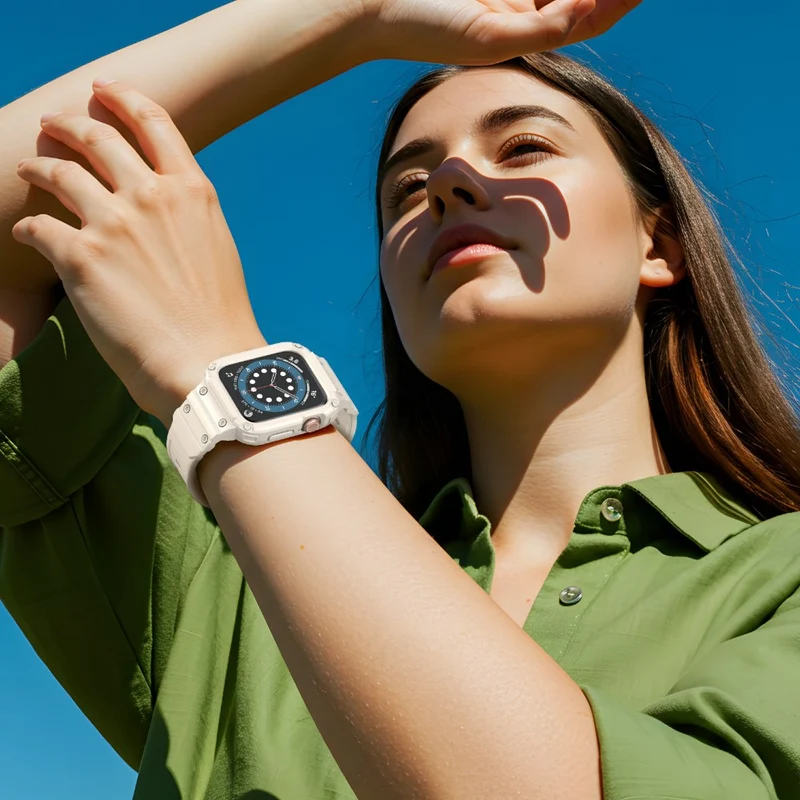 Ausgezeichnet Apple Watch Series 10 42mm Silikon Armband
