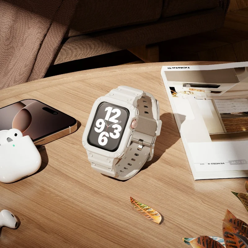 Ausgezeichnet Apple Watch Series 10 42mm Silikon Armband