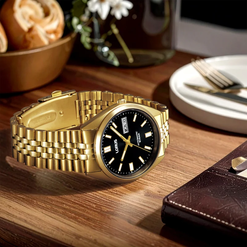 Lorus Classic RL434CX9 Herrenuhr Automatik • Mineralglas • Edelstahlarmband