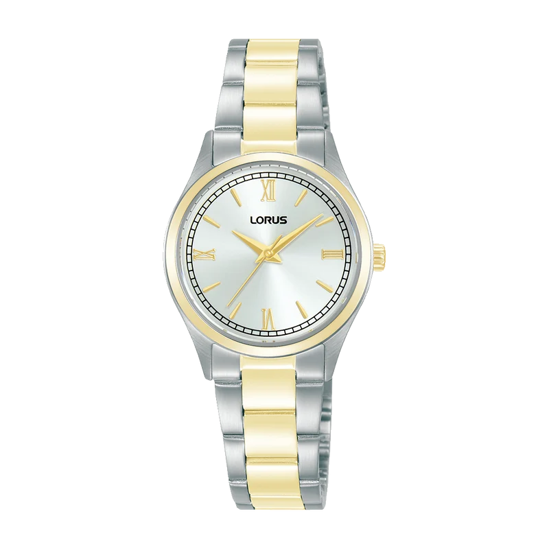Lorus RG214YX9 Damenuhr Silber • Mineralglas • 5 ATM Wasserschutz