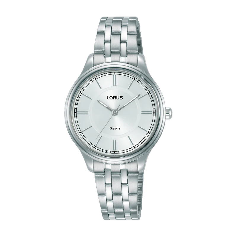 Lorus Classic RG207VX9 Damen Armbanduhr Weiß • Mineralglas • 5 bar wasserdicht
