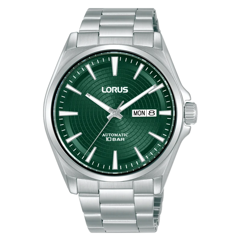 Lorus Sports RL413CX9 Herrenuhr Dunkelgrün • Automatikwerk • Mineralglas
