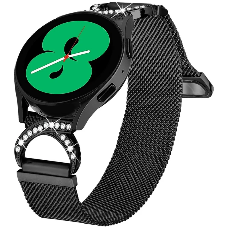 Absolut Gut Samsung Galaxy Watch Active 2 - 40mm / Samsung Galaxy Watch Active 2 - 44mm Metall Und Strass Universell Armband