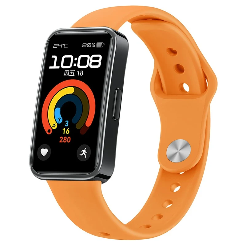 Auffallend Angenehm Huawei Band 9 / Huawei Band 8 Silikon Universell Armband