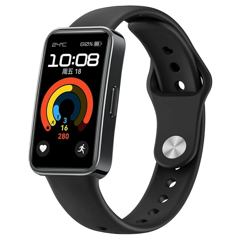 Auffallend Angenehm Huawei Band 9 / Huawei Band 8 Silikon Universell Armband