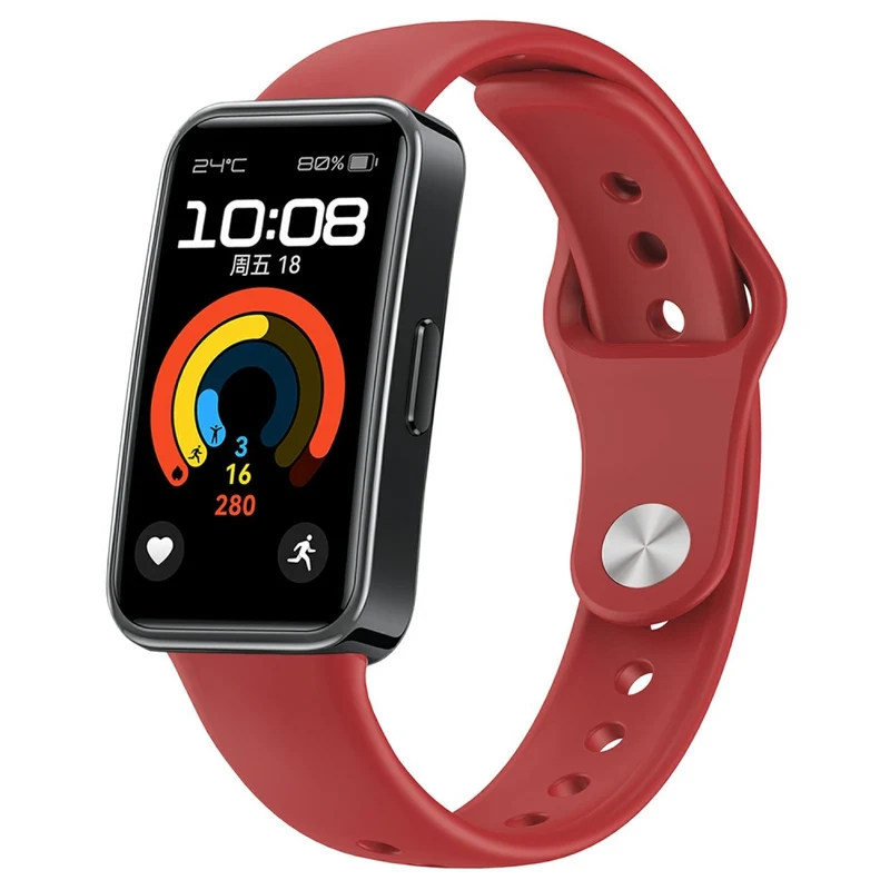 Auffallend Angenehm Huawei Band 9 / Huawei Band 8 Silikon Universell Armband