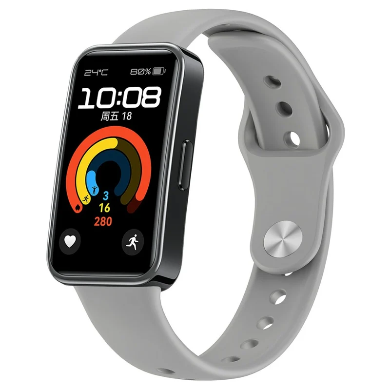 Auffallend Angenehm Huawei Band 9 / Huawei Band 8 Silikon Universell Armband