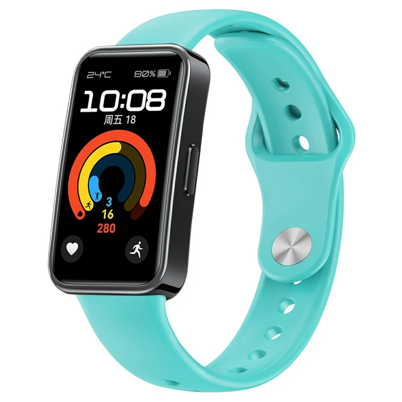 Auffallend Angenehm Huawei Band 9 / Huawei Band 8 Silikon Universell Armband