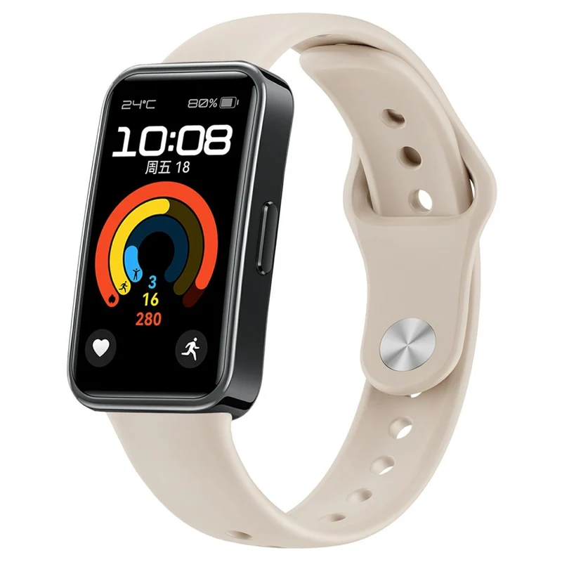Auffallend Angenehm Huawei Band 9 / Huawei Band 8 Silikon Universell Armband