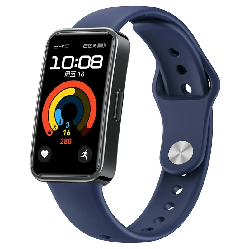 Auffallend Angenehm Huawei Band 9 / Huawei Band 8 Silikon Universell Armband