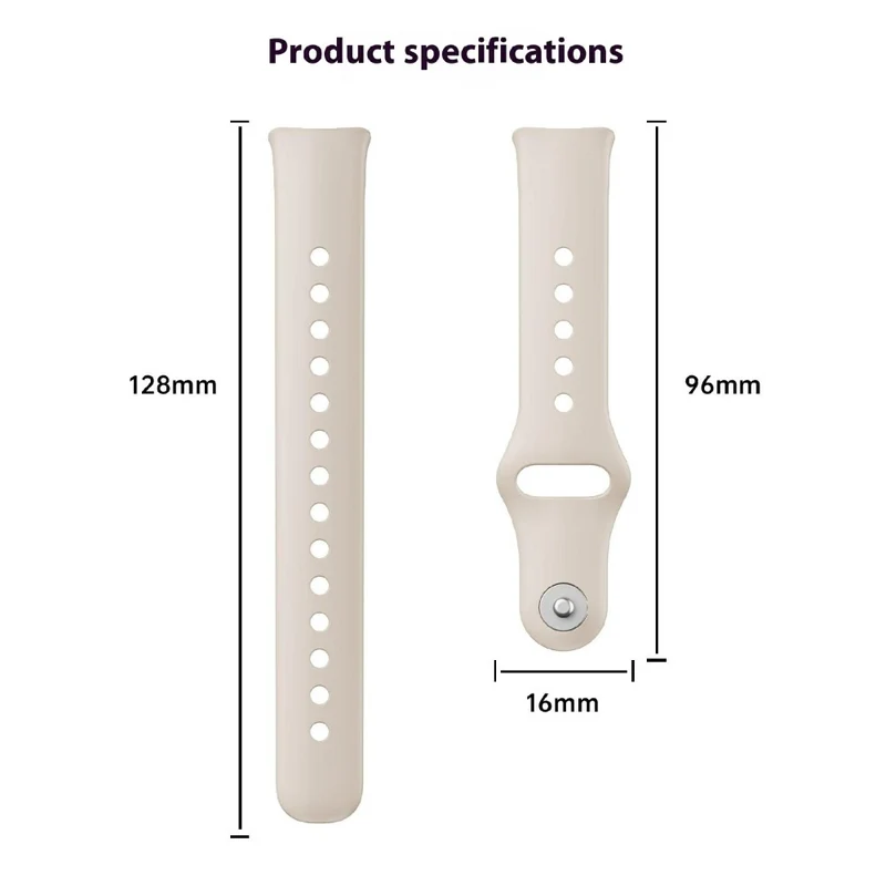 Auffallend Angenehm Huawei Band 9 / Huawei Band 8 Silikon Universell Armband