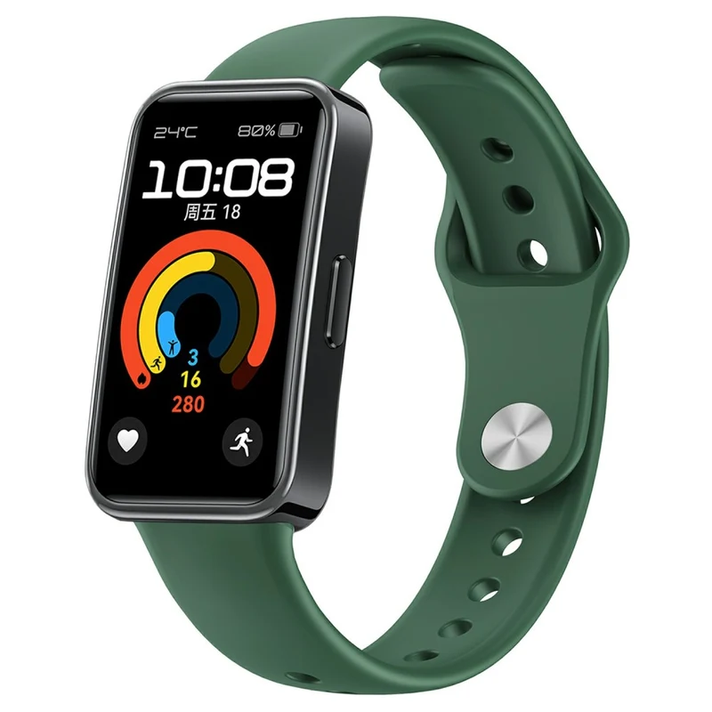 Auffallend Angenehm Huawei Band 9 / Huawei Band 8 Silikon Universell Armband